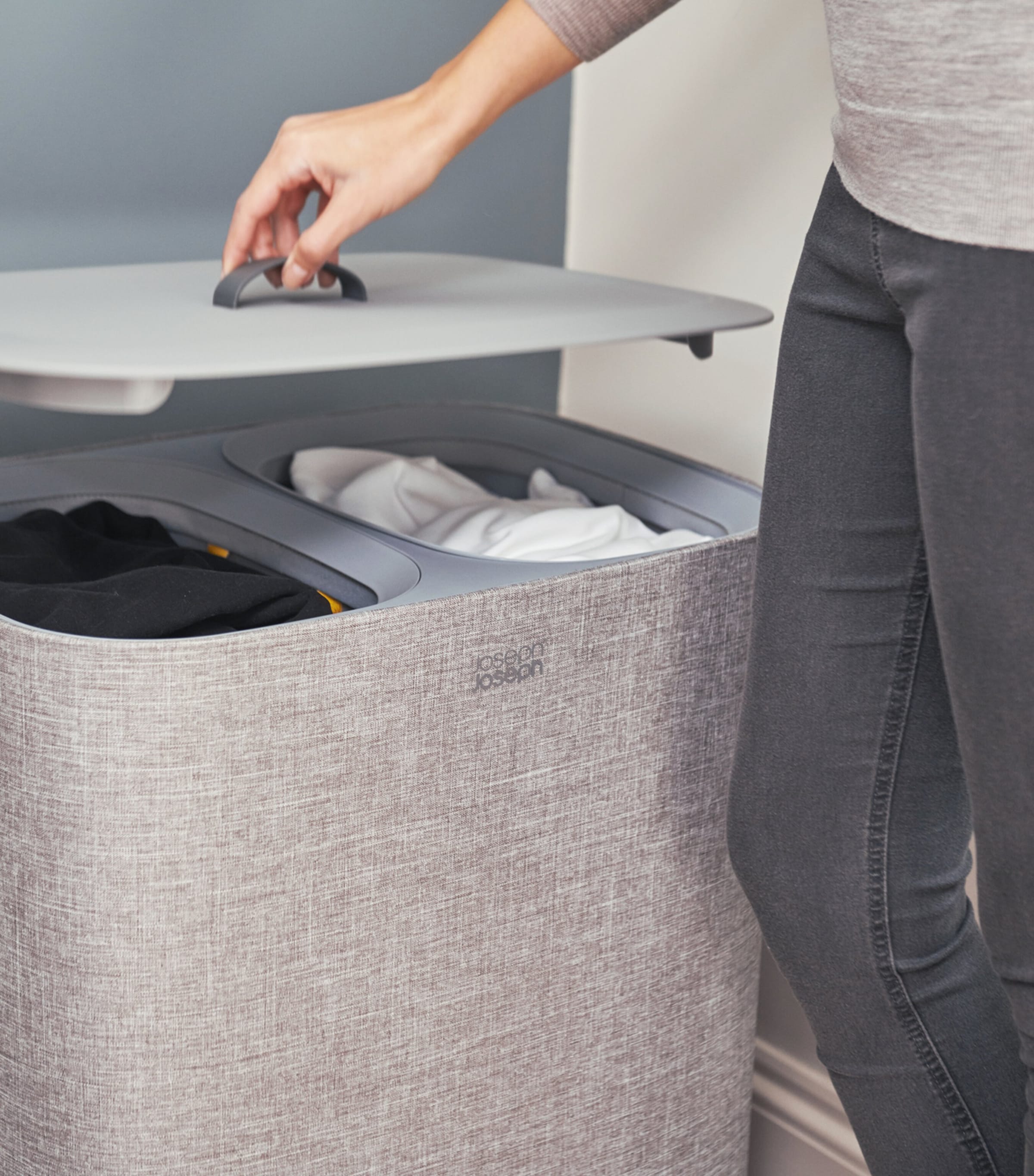 Joseph Joseph Tota 90L laundry basket (British brand)