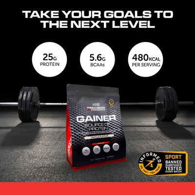 Holland & Barrett Precision Engineered Gainer Vanilje 2,4 kg- Kjøp online hos McGrocer