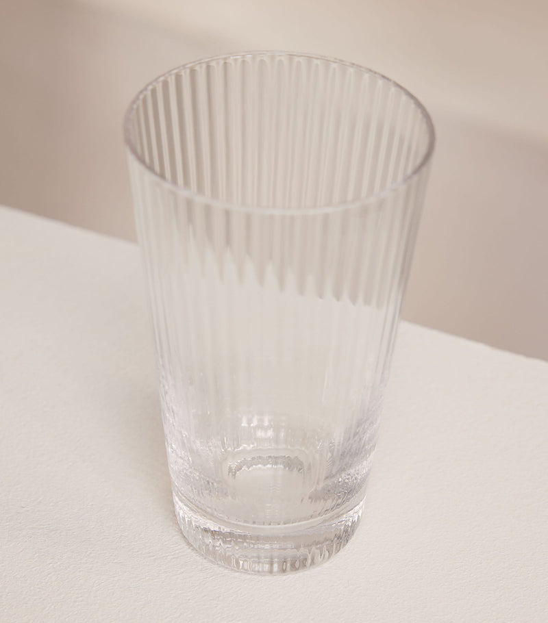 Soho Home fluted highball glasses set of 4 (British brand)