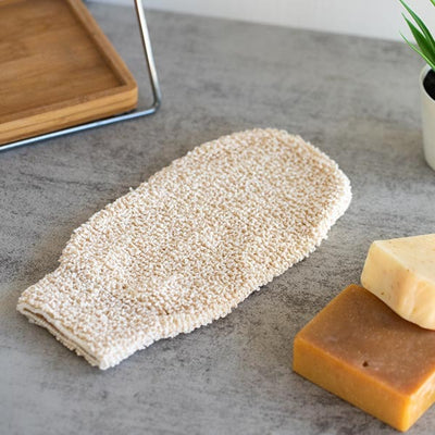 STYLPRO Badewaschhandschuh Naturfaser-Peeling