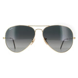 Ray-Ban Aviator sunglasses gold gradient, imported from the UK