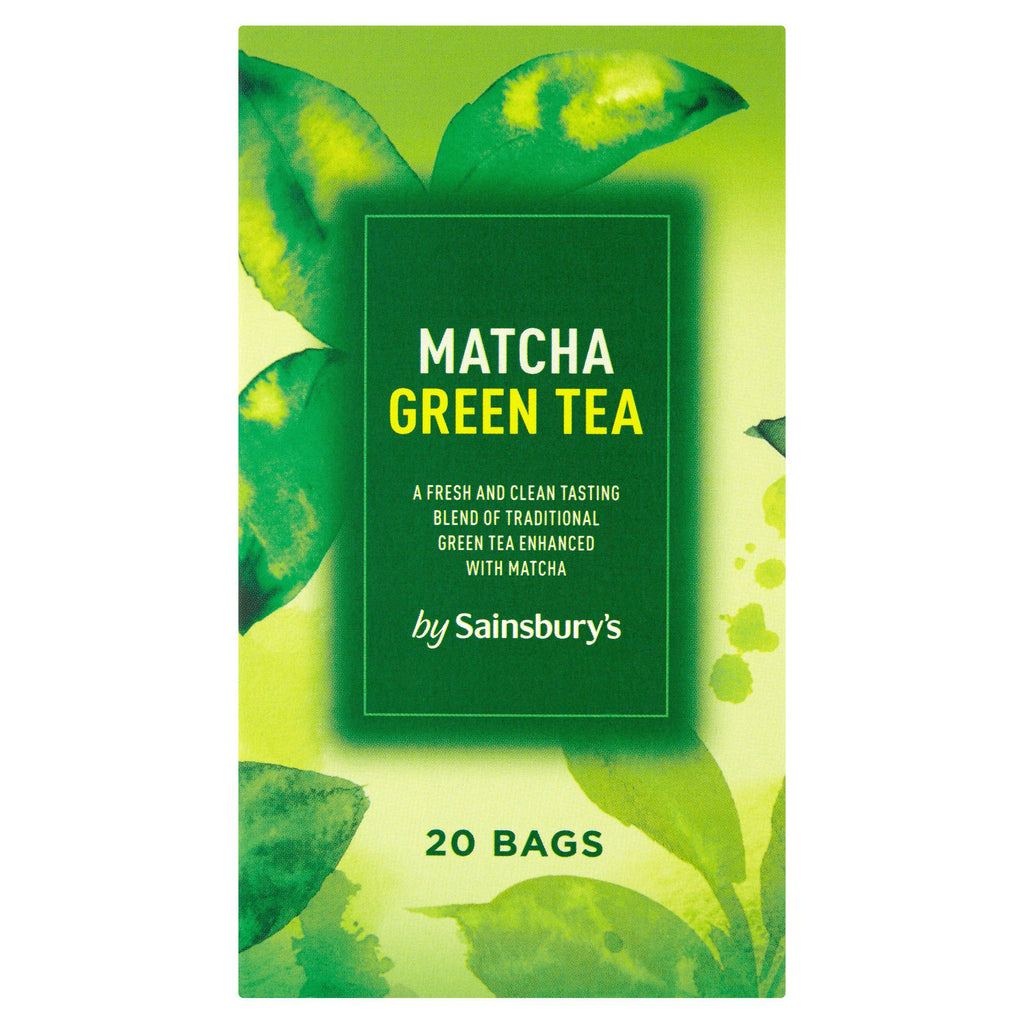 Sainsbury's Matcha Green Tea Bags x20 36g