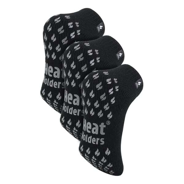 Heat Holders men's low cut thermal slipper socks 3 pairs (British brand)