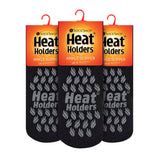 Heat Holders men's low cut thermal slipper socks 3 pairs (British brand)