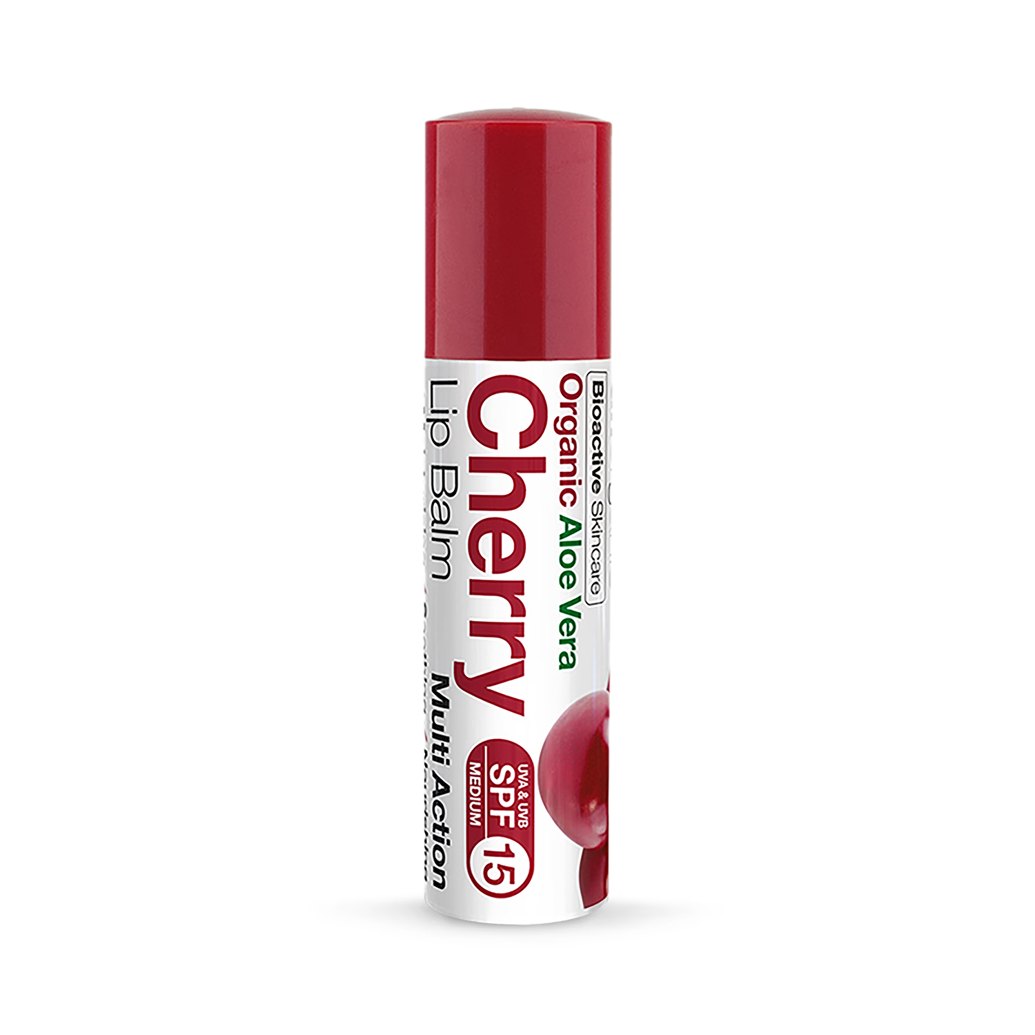 Dr Organic Cherry Lip Balm SPF 15 5.7ml - British product