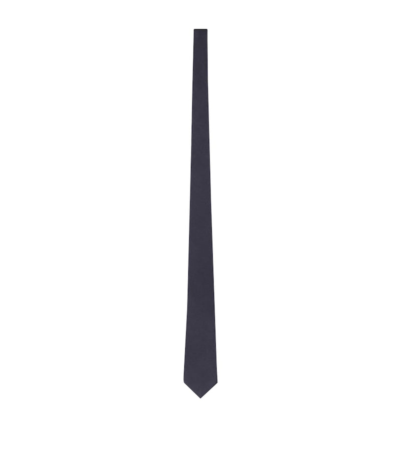 Saint Laurent silk satin tie 7cm (British brand)
