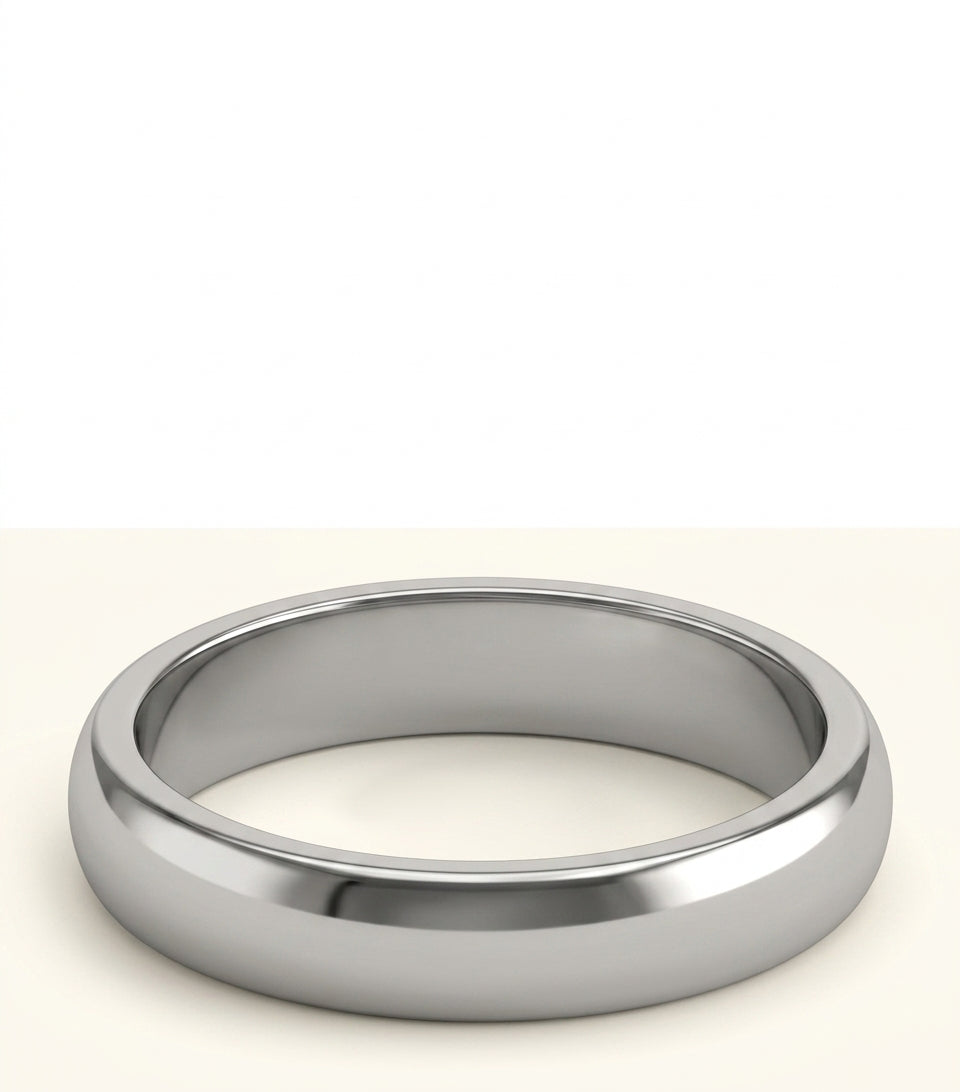 Cartier rose gold wedding ring 4mm (British brand)