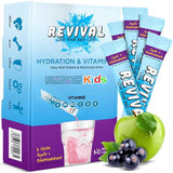 Revival kids vitamin drink apple and black 6 pack, imported from the UK