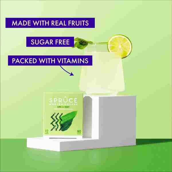 Spruce Taster Pack water enhancer 48 sachets, UK version