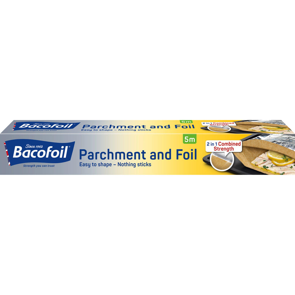 Bacofoil 2 in 1 Parchment & Foil 300mm x 5m