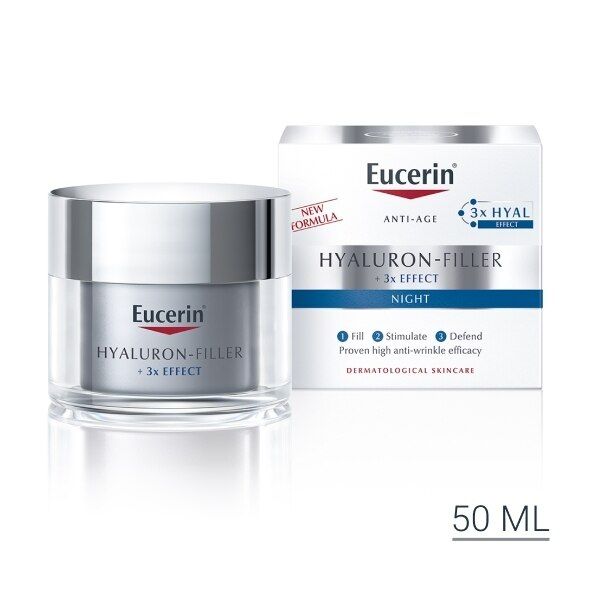 Eucerin Hyaluron-Filler Anti-Ageing Night Cream 50ml GOODS Superdrug   