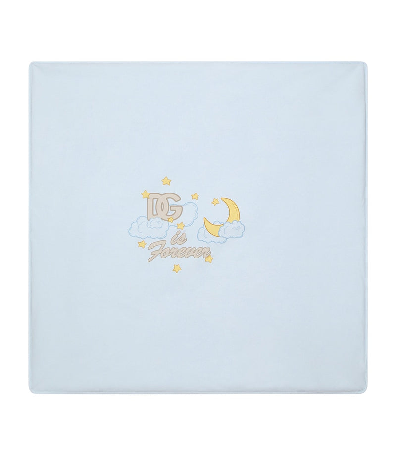 Dolce&Gabbana kids cotton blanket 72x72cm, imported from the UK