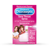 Chloraseptic children's blackcurrant throat spray 15ml (British brand)