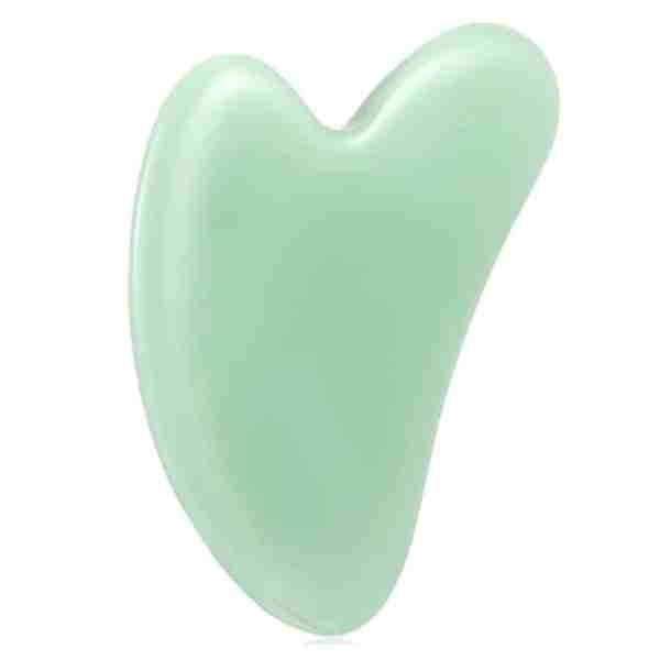 LUVYAH Cosmetics jade gua sha face body massage tool (British brand)