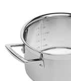 Le Creuset 3-ply stainless steel saucepan 18cm, UK version
