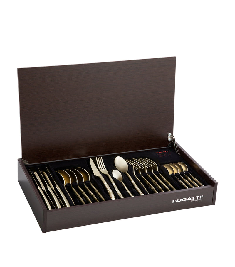 Bugatti Portofino Lady Champagne cutlery set 24-piece - British product