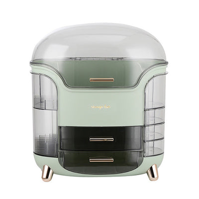 Superdrug Livingandhome Makeup Storage Box Organizer Light Green 28cm- Buy online at McGrocer