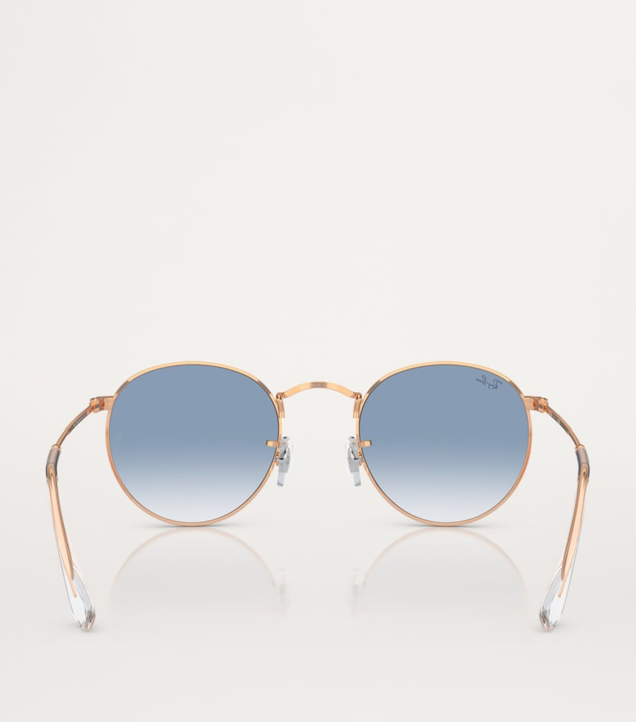 Ray-Ban Round Metal Sunglasses RB3447 (British brand)
