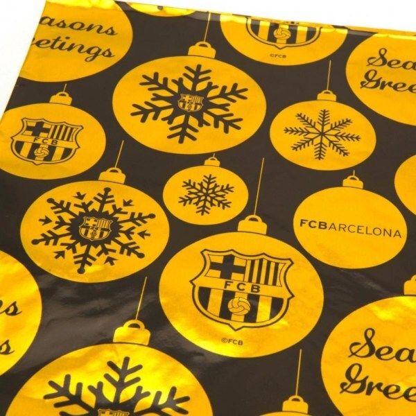 FC Barcelona Christmas Wrap GOODS Superdrug   