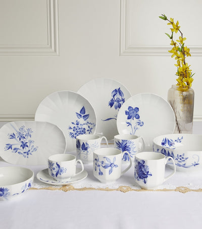 Harrods Floral Carnation Porcelain Bowl 14cm for Side Dishes and Snacks- Buy online at McGrocer