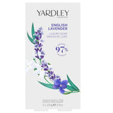 Yardley English Lavender Moisturising Soap Bar 3x100g (British brand)