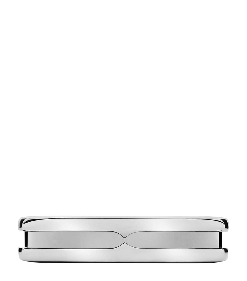 Bvlgari white gold B.zero1 one-band ring (British brand)