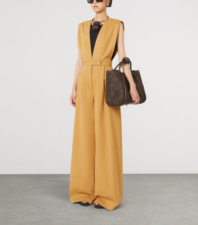 Max Mara Marine leather top-handle bag - British product