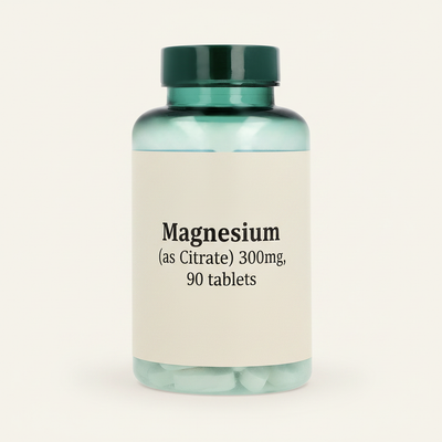 Holland & Barrett Holland & Barrett Magnesium Citrat Tabletter 90 Stk.- Kjøp online hos McGrocer