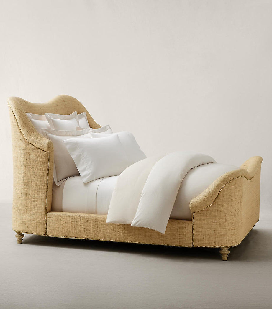 Ralph Lauren Home Oxford double fitted sheet 140cm x 200cm (British brand)