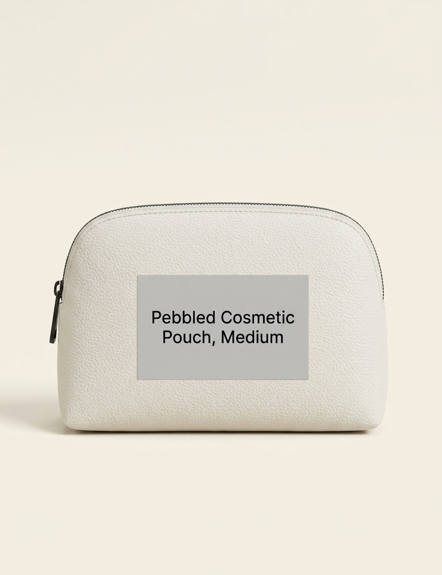 Mulberry small grained leather cosmetic pouch - British product
