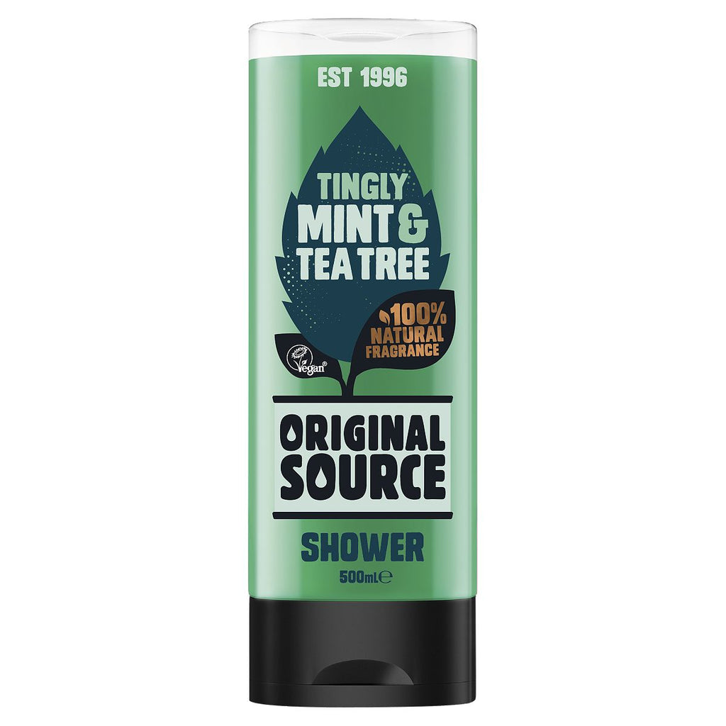 Original Source Mint & Tea Tree Shower Gel Body Wash 500ml