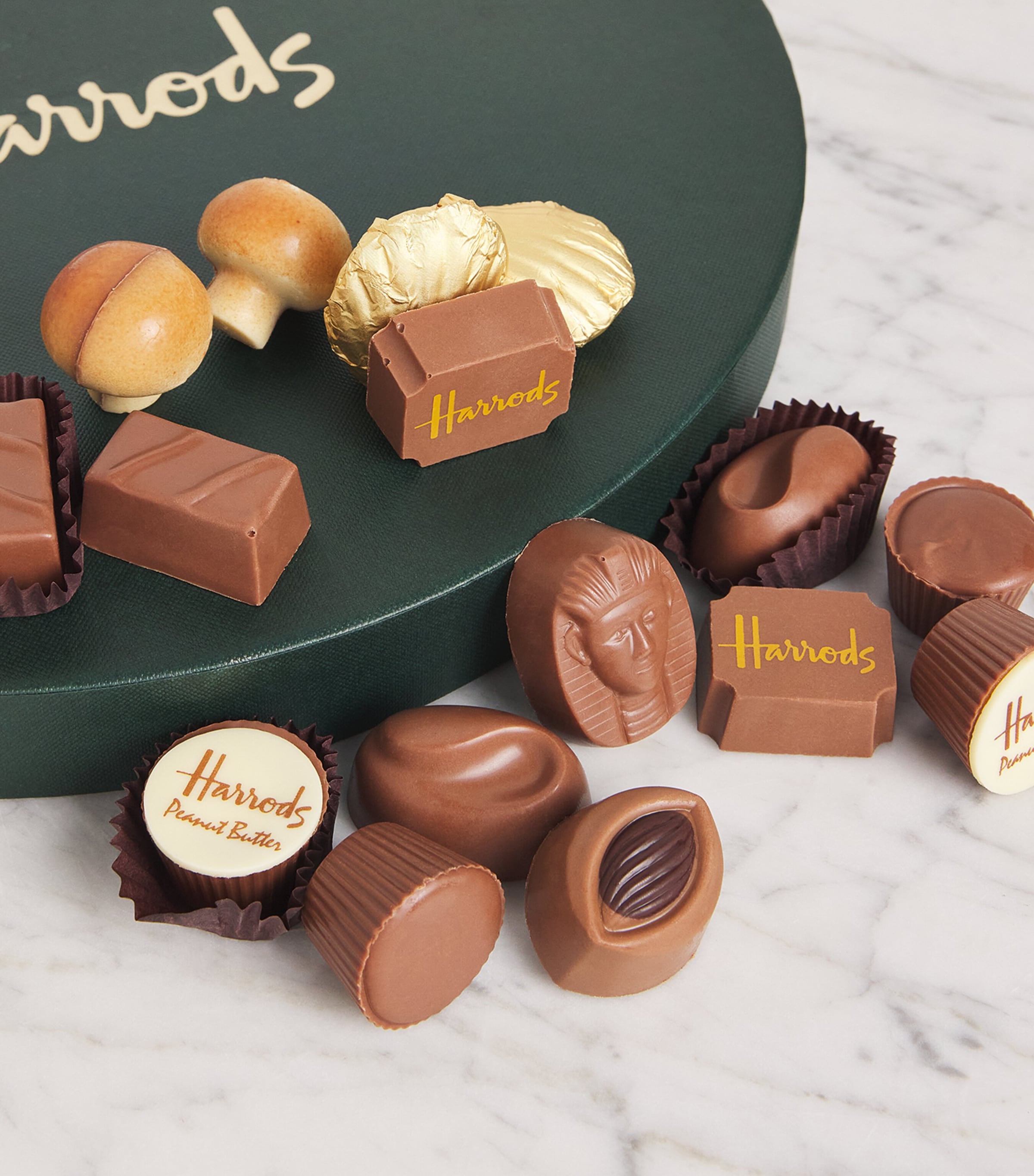 Harrods Belgian Favourites chocolate selection 1kg, UK version
