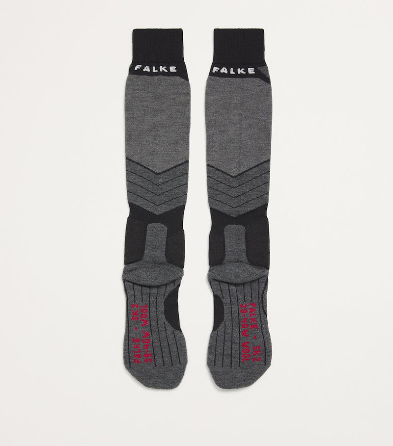 Falke virgin wool-blend SK2 skiing socks, imported from the UK