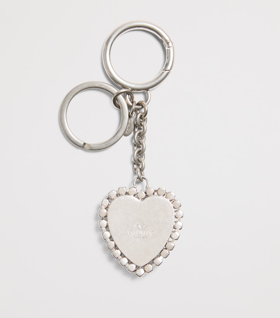 Valentino Garavani Coeur Hyperbole keyring 13.5cm, UK version