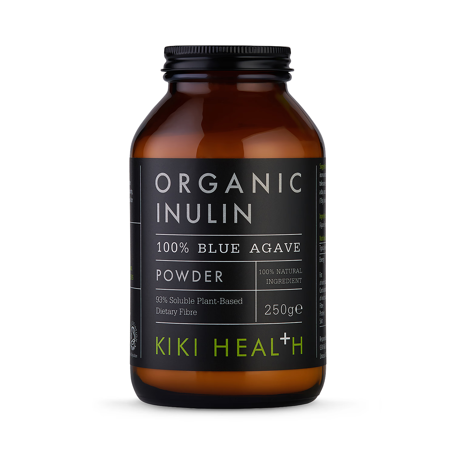 Organic Blue Agave Inulin Powder 250g - British product