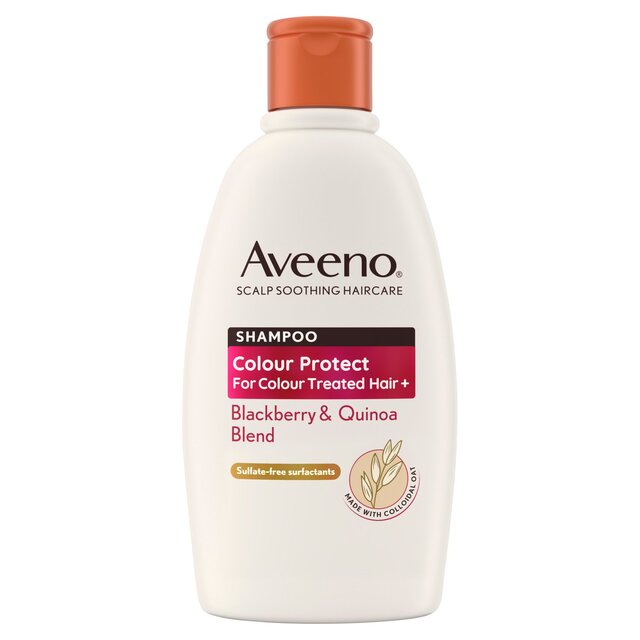 Aveeno Colour Protect Blackberry & Quinoa Shampoo Colour Treated Hair   300ml