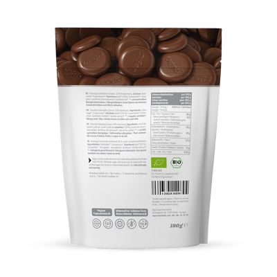 Vego Hazelnut Gianduja Varm Sjokolade Smelter 180g