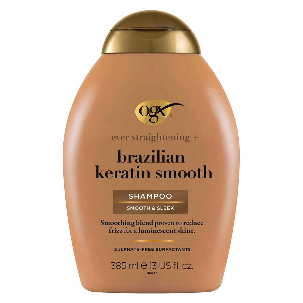 OGX Ever Straightening+ Brazilian Keratin Smooth pH Balanced Shampoo 385ml GOODS Boots   