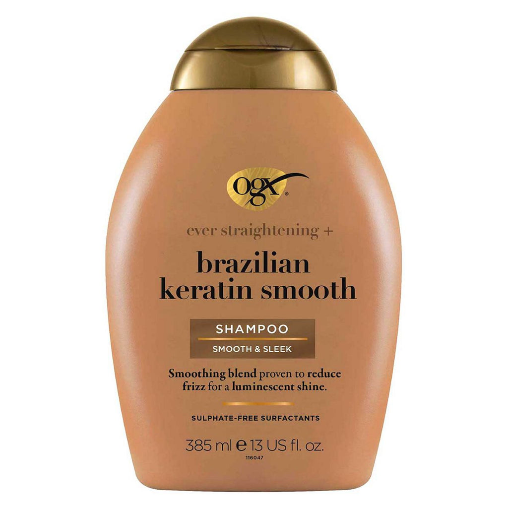 OGX Ever Straightening+ Brazilian Keratin Smooth pH Balanced Shampoo 385ml