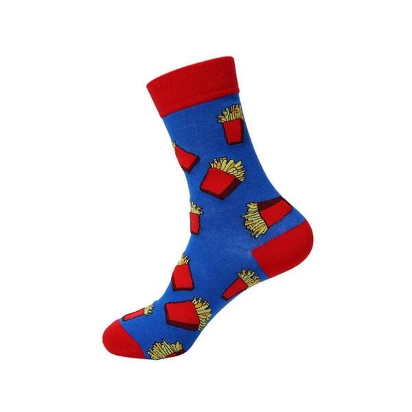 Cozy Noxxiez Soxxiez Blue Chips unisex adult socks one size, UK version