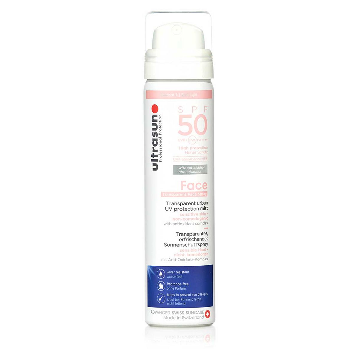 Ultrasun Face Sun Protection 50spf UV Face & Scalp Mist 75ml GOODS Boots   