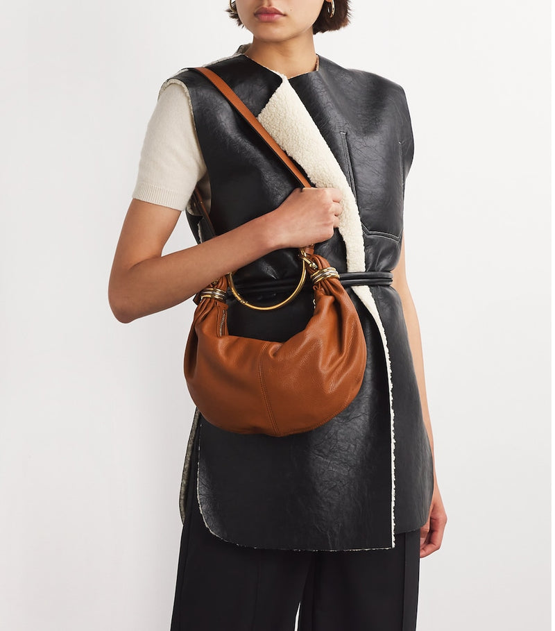 Chloé small leather bracelet shoulder bag, UK version