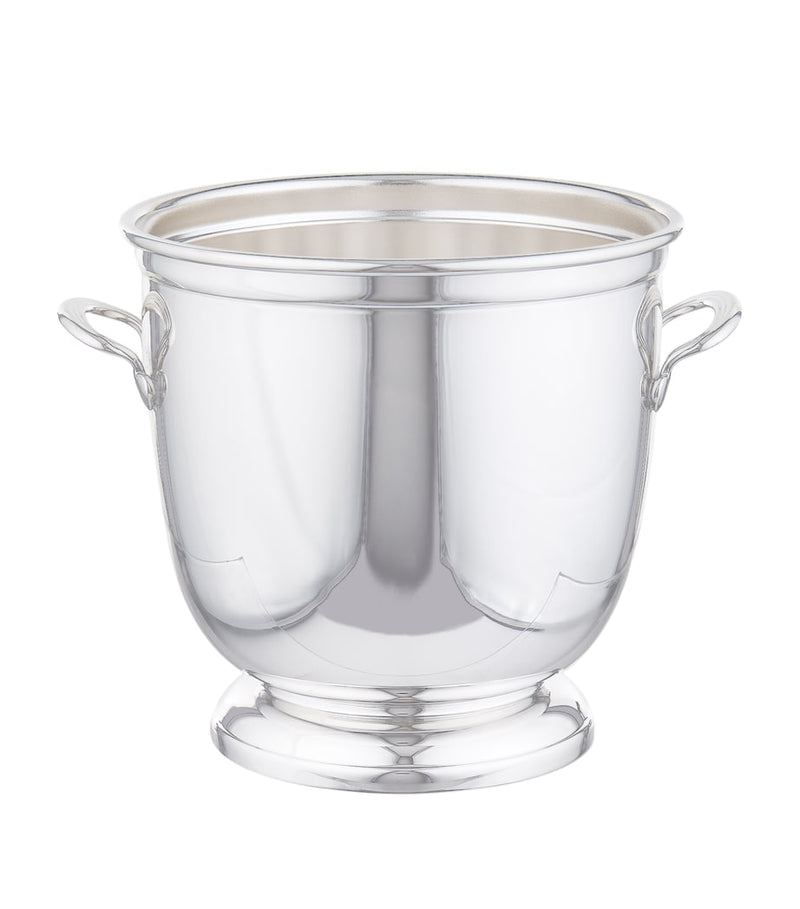 Greggio silver plated ice bucket, imported from the UK