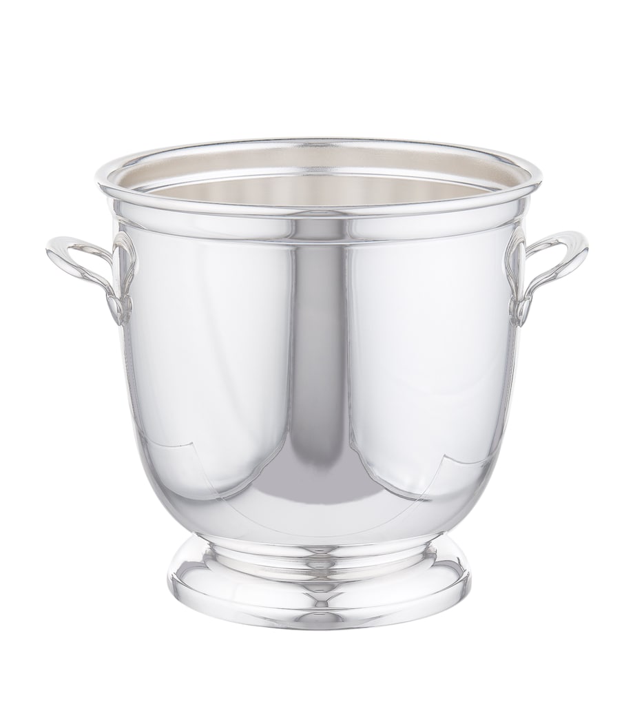 Greggio silver plated ice bucket, imported from the UK