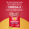 Seven Seas Omega-3 max strength 30 capsules, imported from the UK