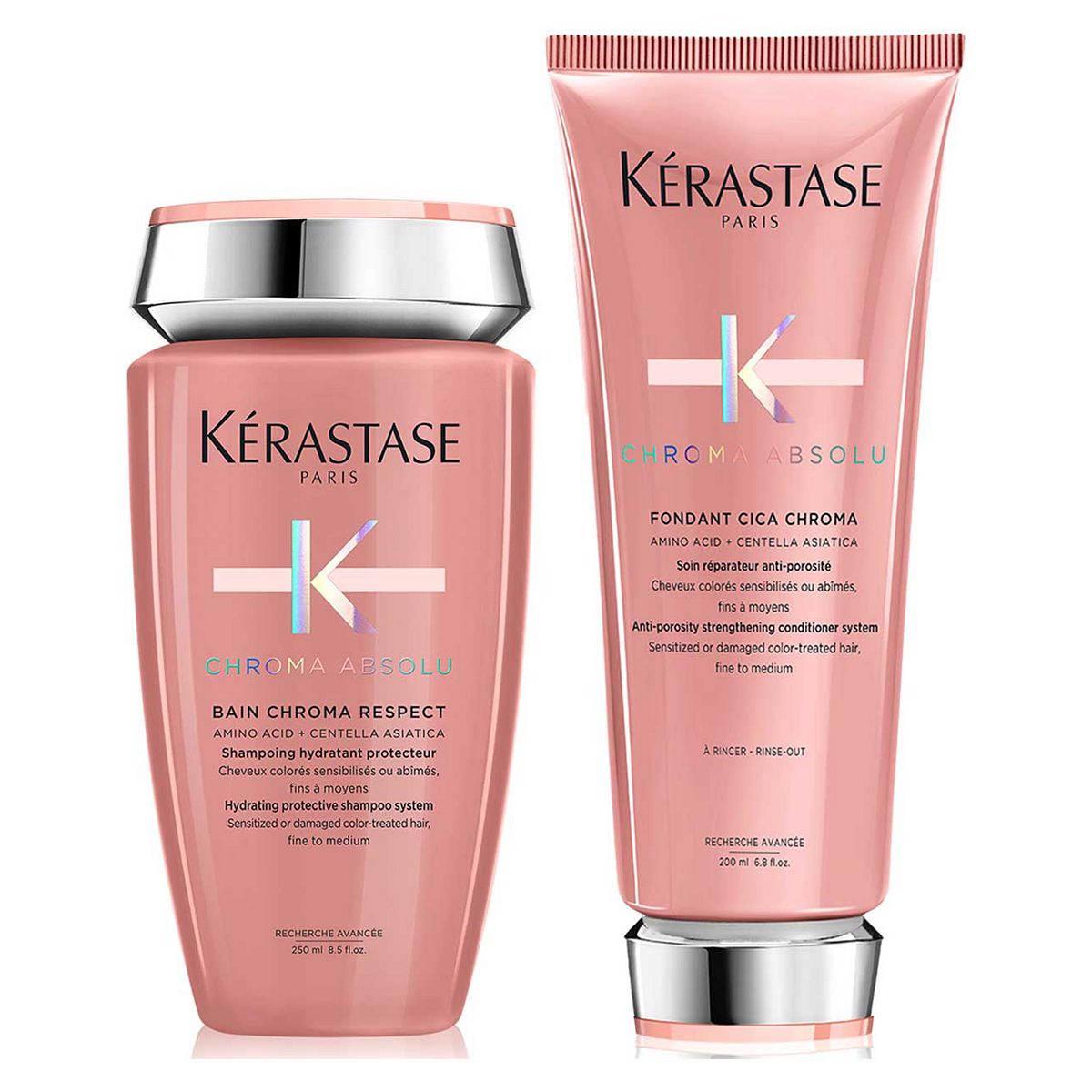 Kérastase Chroma Absolu Shampoo & Conditioner Duo, Colour Protectant Routine for Damaged and Colour-Treated Hair GOODS Boots   