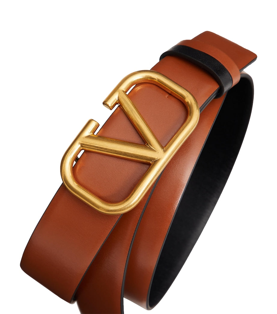 Valentino Garavani reversible VLOGO belt, UK version