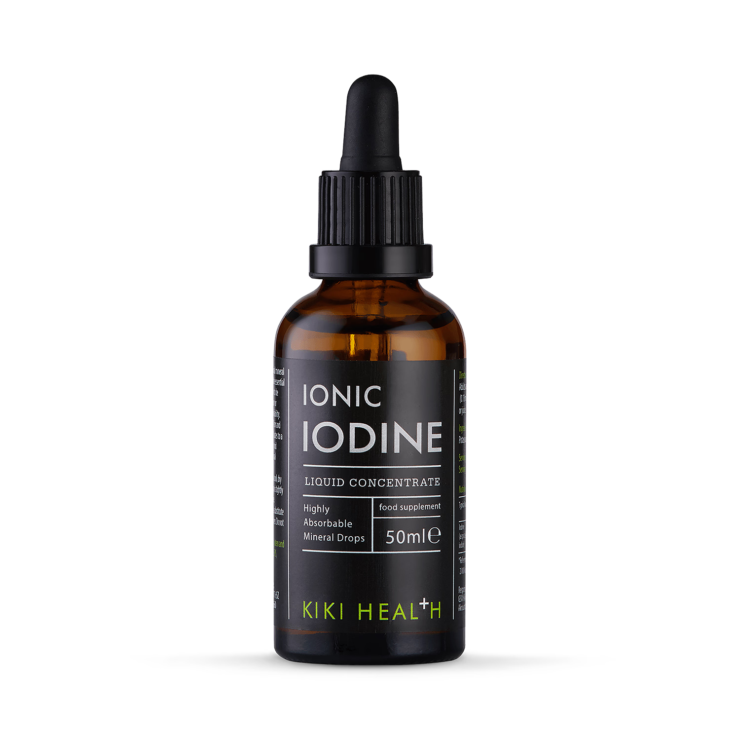 KIKI Health Ionic Iodine Liquid Concentrate 50ml, UK version