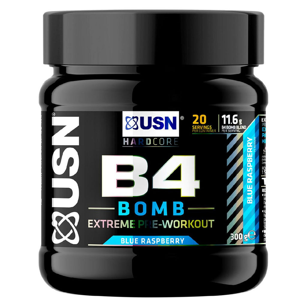 USN B4 Bomb Pre-Workout Blue Raspberry - 300g