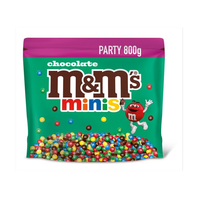 M&M's Minis Milk Chocolate Party Mix Bulk Snack Bag   800g GOODS M&S   